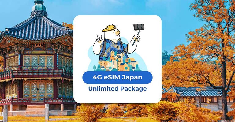 Japan: Esim Unlimited Data Plan