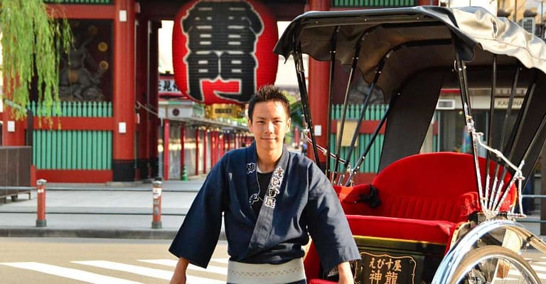 Tokyo: Asakusa Sightseeing Tour by Rickshaw