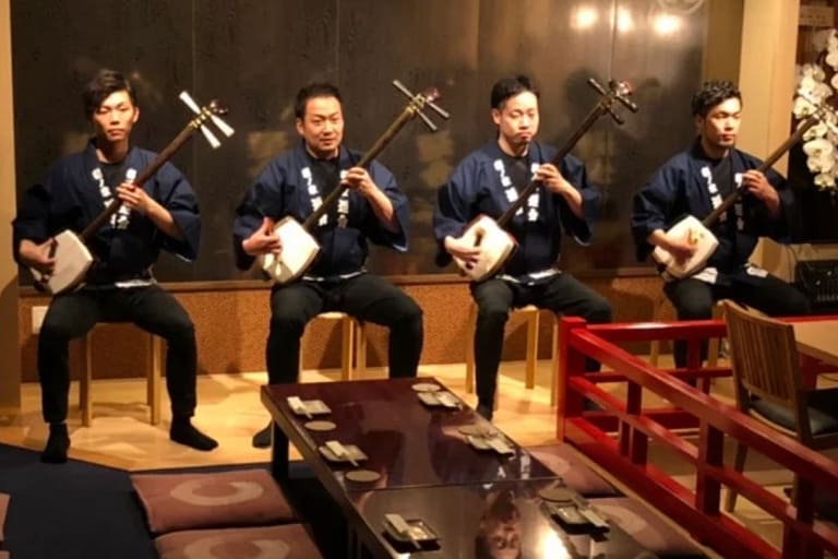 Tokyo: Traditional Asakusa Music Show With Dinner
