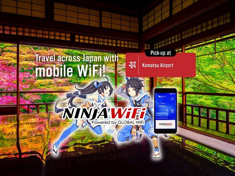 Ishikawa: Komatsu Airport Mobile WiFi Rental