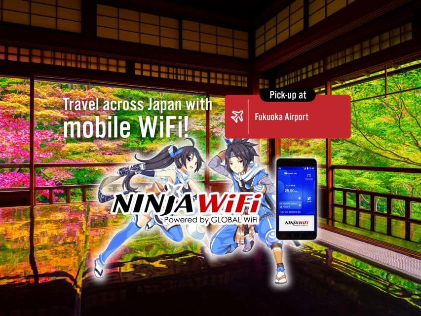 Kyushu: Fukuoka Airport WiFi Rental - WiFi Rental Options at Fukuoka