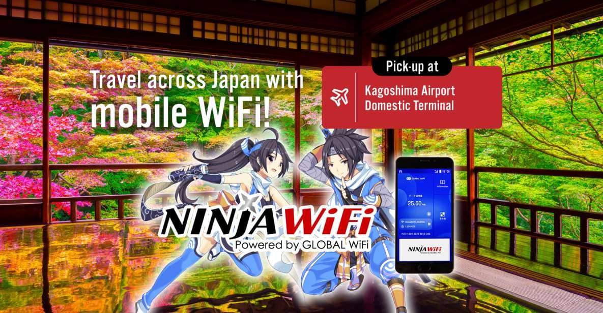 Kyushu: Kagoshima Airport Mobile WiFi Rental - Renting a Mobile WiFi Router