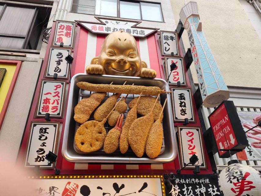 Osaka: Guided Walking Tour to Castle, Shinsekai, & Dotonbori - Tour Overview and Details