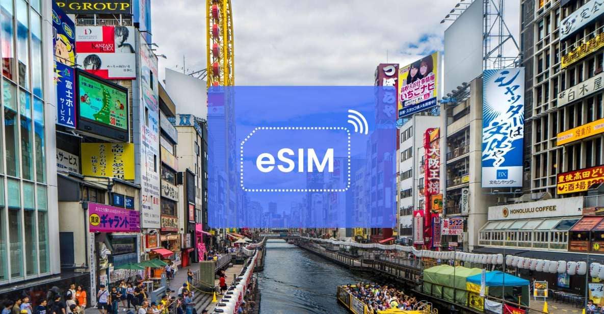 Osaka: Japan/ Asia Esim Roaming Mobile Data Plan - Plan Overview and Pricing