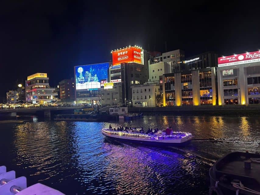 Fukuoka Night Cruise Tour - Cruise Experience at Night