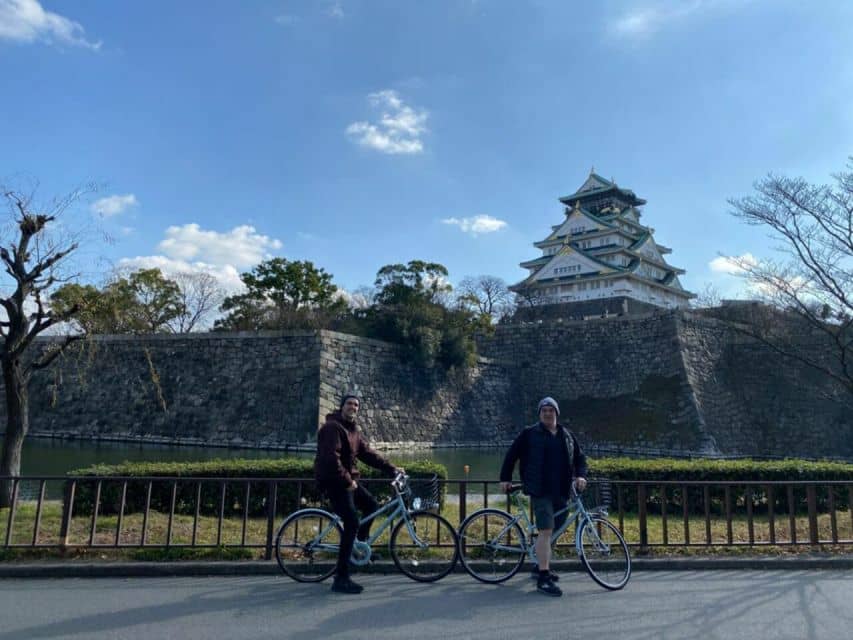 Osaka: Guided City Highlights Bike Tour With Lunch - Itinerary and Bike Route Details