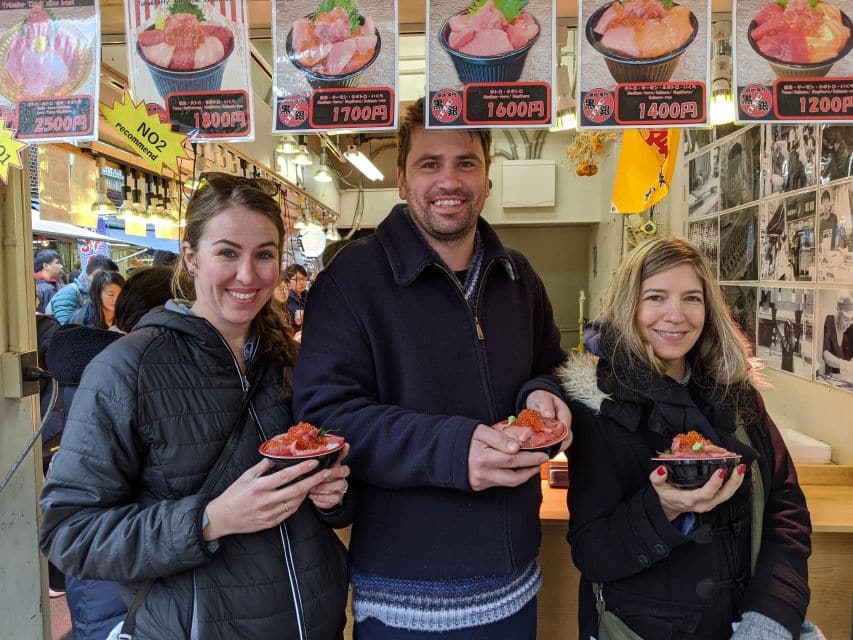 Small Group Tsukiji Fish Market Food Tour - Small Group Food Adventure