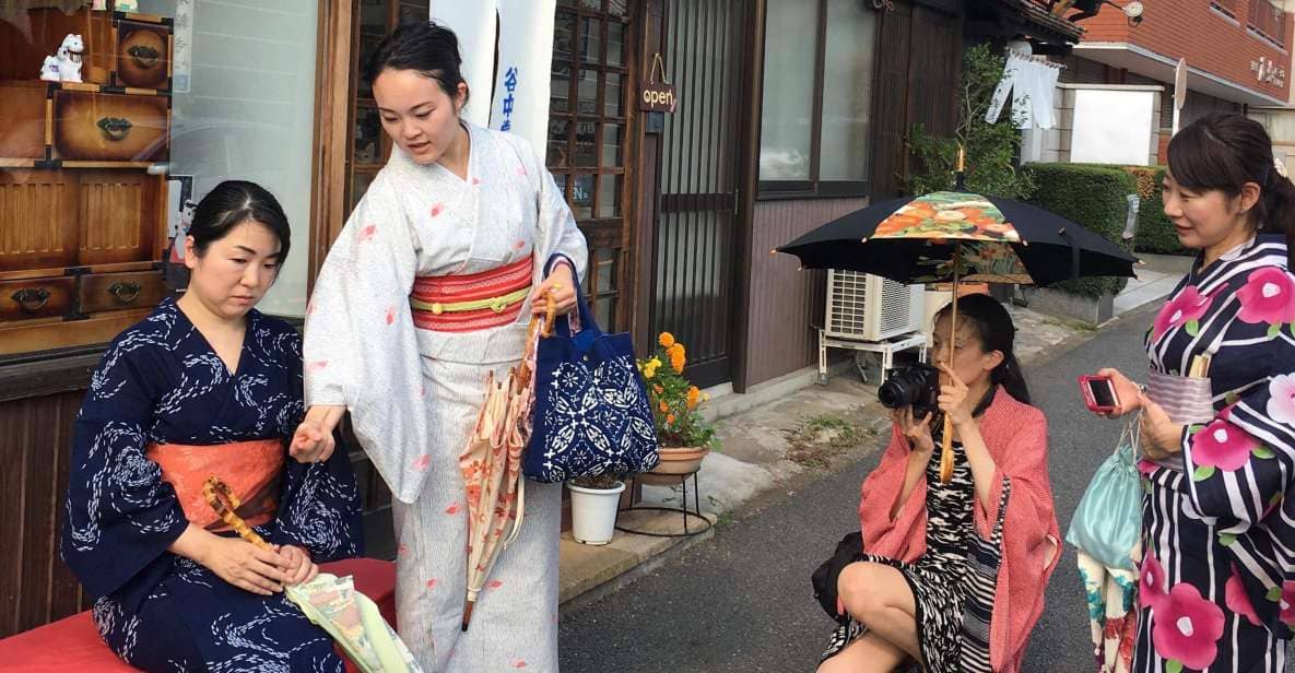 Tokyo: Kimono Dressing, Walking, and Photography Session - Immersive Kimono Experience