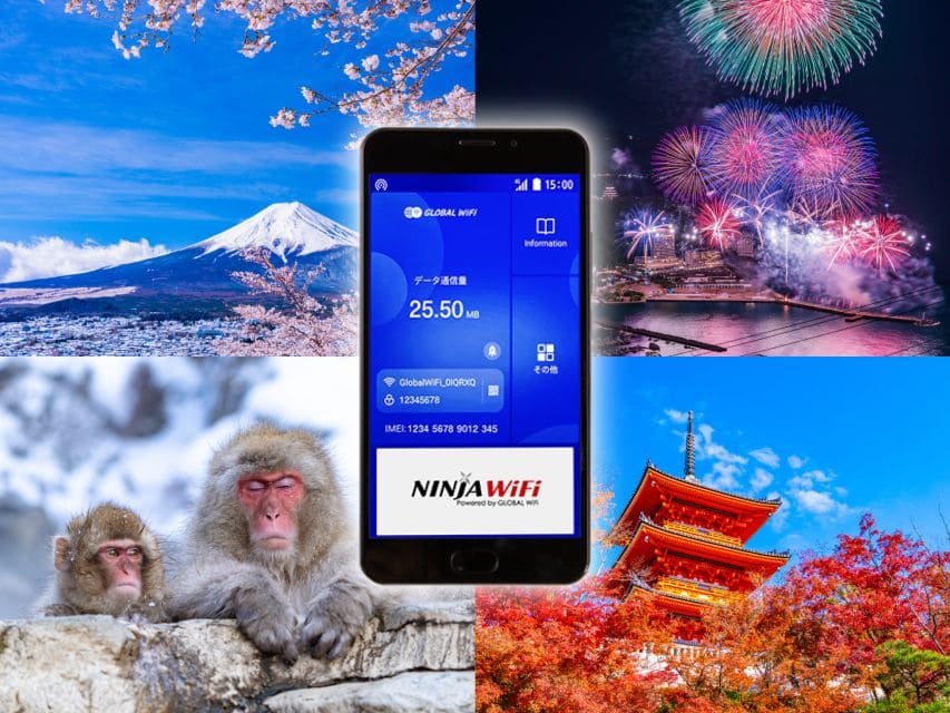 Ishikawa: Komatsu Airport Mobile WiFi Rental - Just The Basics