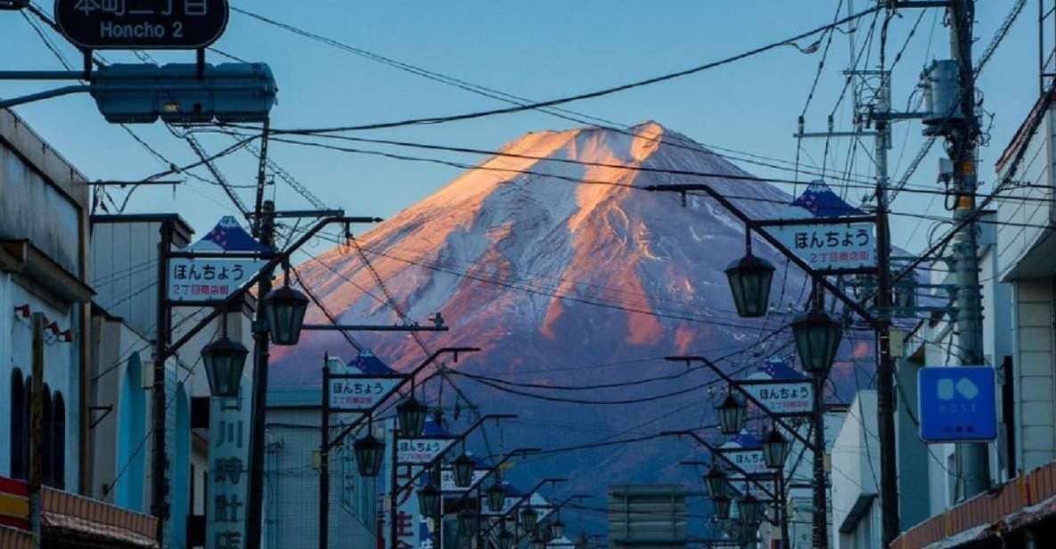 Mt. Fuji Area One Day Private Tour From Tokyo - Just The Basics