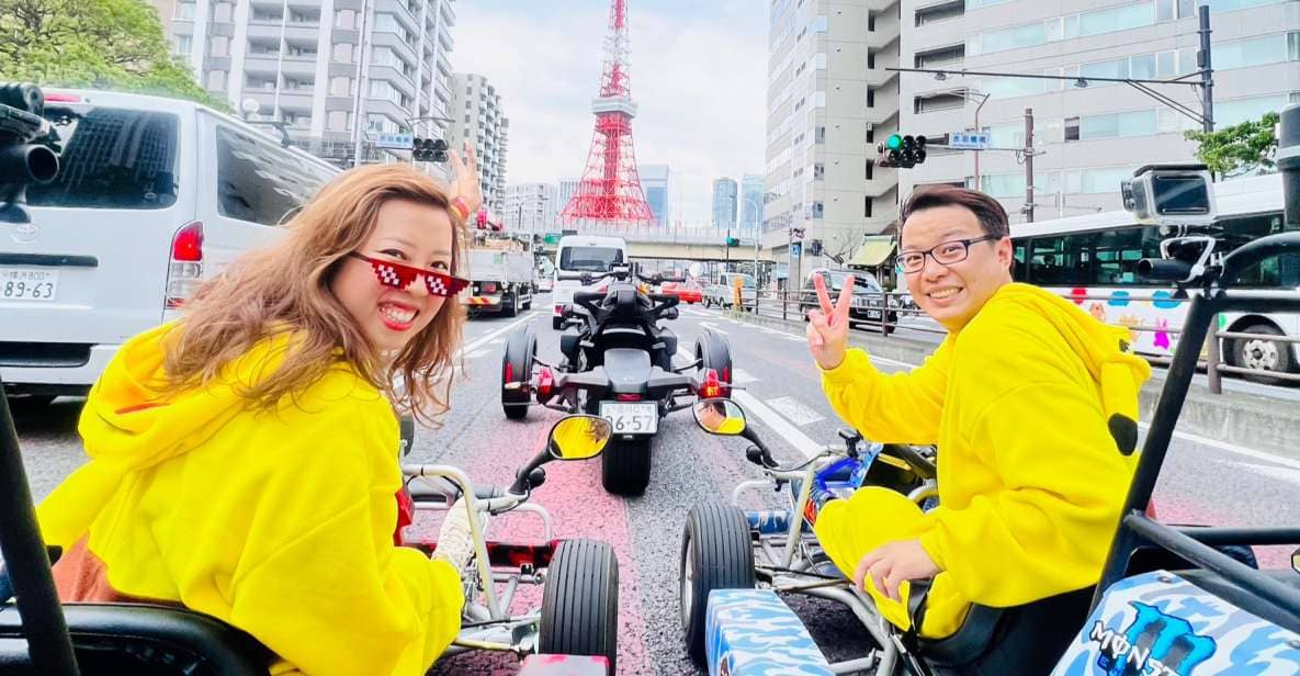 Tokyo: Shibuya Crossing, Harajuku, Tokyo Tower Go Kart Tour - Just The Basics