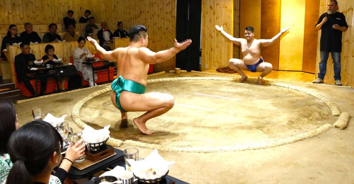 Tokyo: Sumo Show Experience With Chicken Hot Pot and a Photo - Just The Basics