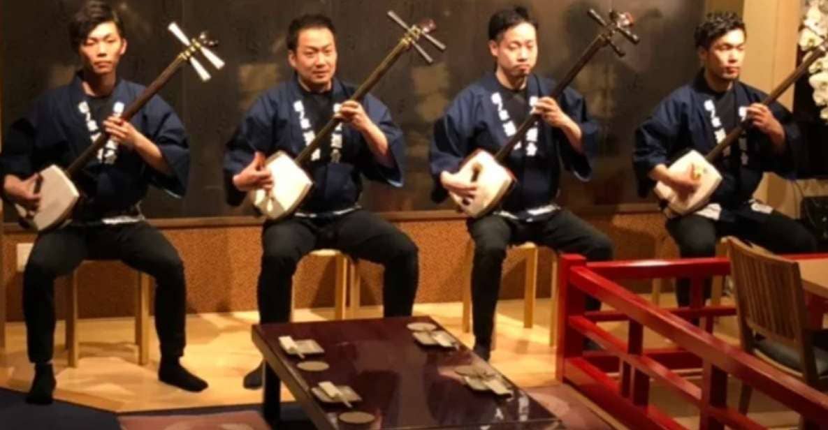 Tokyo: Traditional Asakusa Music Show With Dinner - Just The Basics