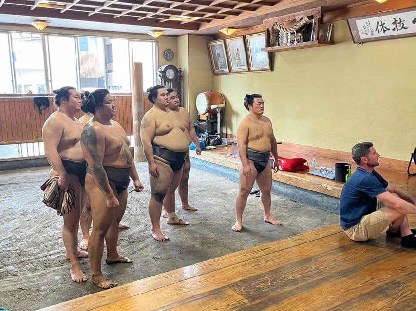 Tokyo: Visit Sumo Morning Practice With English Guide - Just The Basics